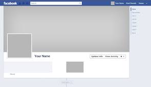 blank fb wall